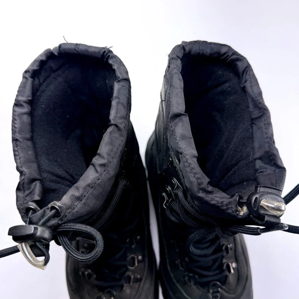 Sorel Conquest Winter Boots Mens 8 Black‎ Waterproof Insulated Rugged Gorpcore